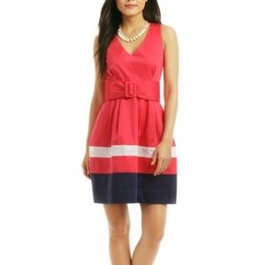 Kate Spade Sawyer Fit & Flare Dress Hot Pink Size 2